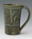 celadon coffee mug
